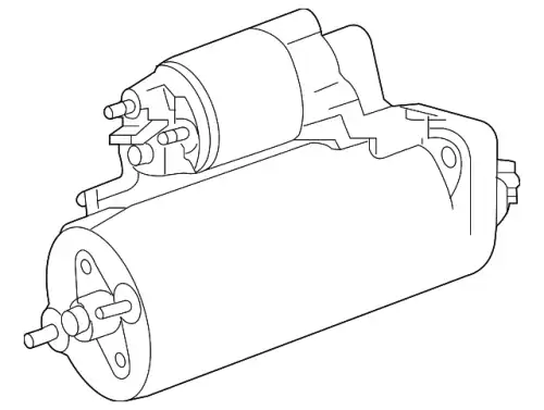 Стартер PORSCHE 06H911021D