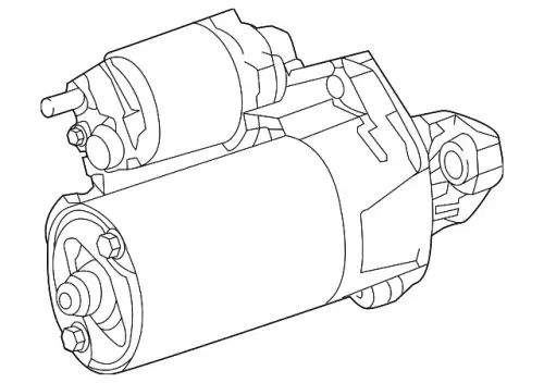 Стартер MB 276 906 43 00