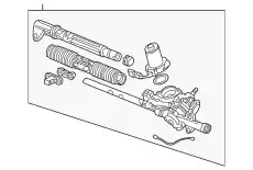 Рулевая рейка HONDA 53606-S5A-G01