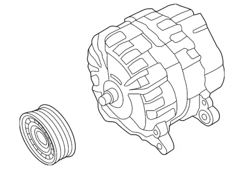 Генератор PORSCHE 9A160301801