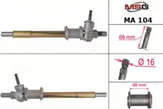 Рулевая рейка MSG MA 104