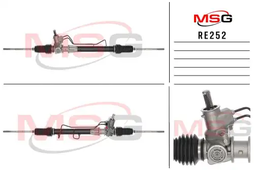 Рулевая рейка MSG RE 252