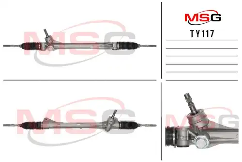 Рулевая рейка MSG TY 117