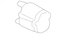 КОМПЛЕКТ КРЕПЛЕНИЙ БАМПЕРА 99650594000 PORSCHE