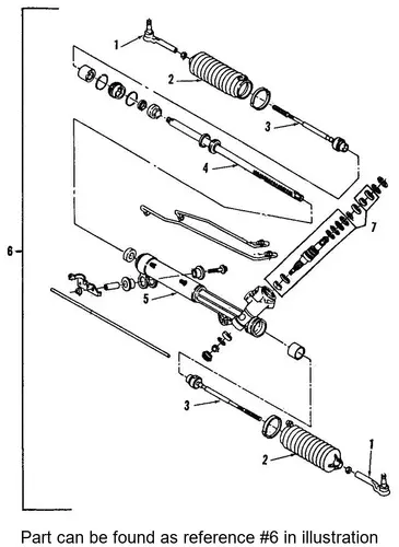 Рулевая рейка PONTIAC 26045885
