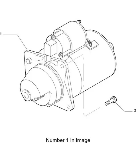 Стартер LANCIA 51804744