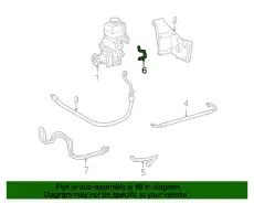 Шланг ГУР MB 2109971782