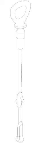 Масляный щуп MB 642 010 49 72