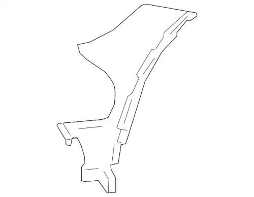  КАРКАС ПЕР БАМПЕРА ЛЕВ///BASIC MOUNTING FOR BUMPER 253 885 07 65 MB