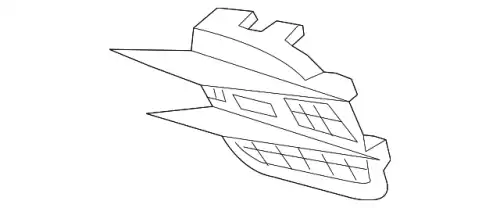 W253 НАКЛАДКА БАМПЕРА 253 885 35 00 MB