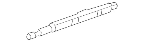 Амортизатор капота MB 213 980 01 64