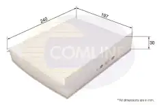Салонный фильтр COMLINE EKF215