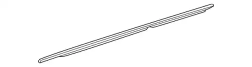 Уплотнитель двери MB 166 735 41 00