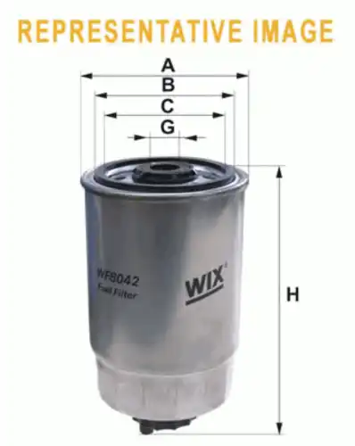 Топливный фильтр WIX WF8305