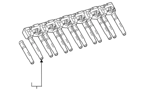 Катушка зажигания MB 279 906 00 60