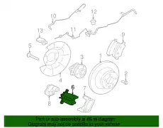 Суппорт тормозной VOLVO 8603726