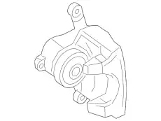 Суппорт тормозной MB 231 423 10 81