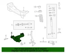 Рычаг подвески MB 202 330 51 07