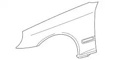 Крыло MB 203 880 06 18