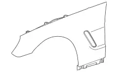 Крыло MB 231 880 10 00