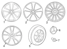 КОЛЕСО В СБОРЕ 4,5BX19 СТАЛЬНОЕ 253 400 03 00 MB