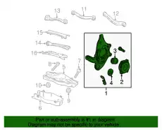 Кулак поворотный MB 204 350 07 41