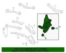 Кулак поворотный MB 2313504700