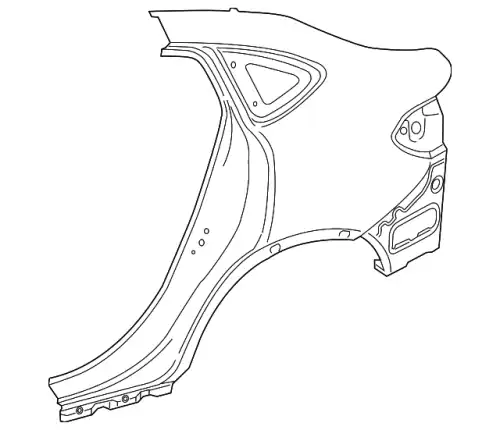 Крыло MB 253 630 60 01