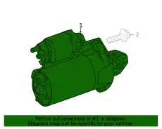 Стартер MB 276 906 44 00