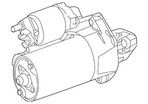 Стартер MB 276 906 44 00