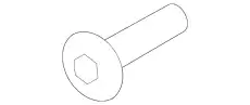 N10226101 БОЛТ TORX М6Х16 (25) VAG