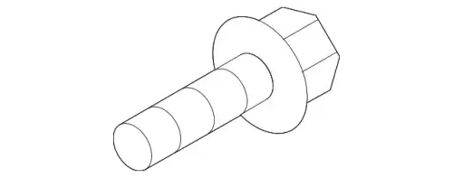 N10738101 Винт BOLT VAG