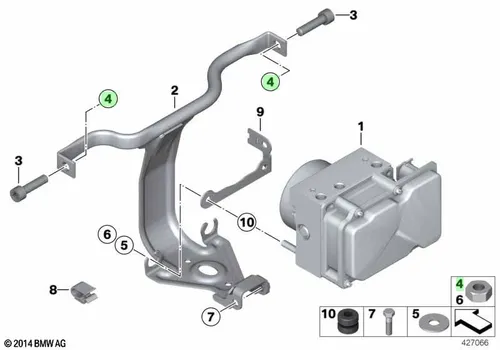 Гайка 18211464095 BMW