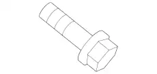  W500633S442. БОЛТ М10 Х 25ММ FORD