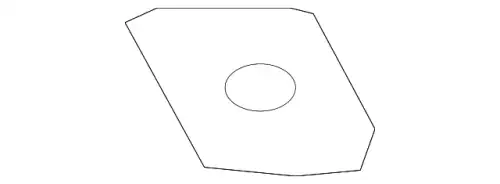 4L0867468D9B9 Ригель замка VAG