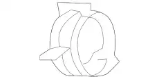 ХОМУТ N0164091 VAG