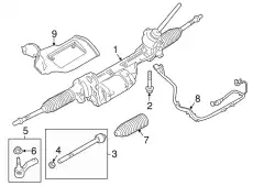GEAR - STEERING LR063974 LAND ROVER
