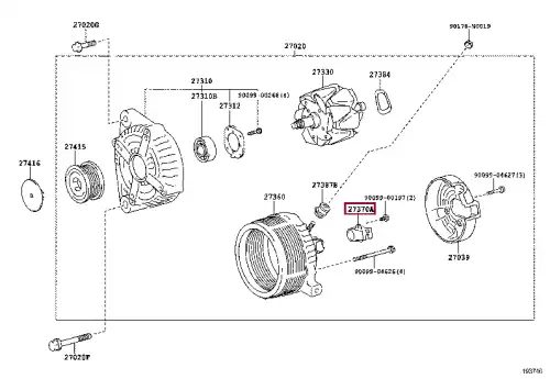 ЩЕТКОДЕРЖАТЕЛЬ 27370-0Y150 TOYOTA / LEXUS