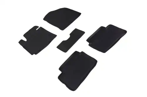 Коврики в салон SEINTEX 82567 Kia Picanto 2011-2017 5 шт., черный