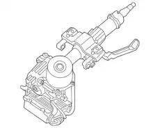 column assy-steering 563102V405 MOBIS