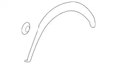 Крыло MB 906 880 03 21 9B51