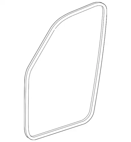 Уплотнитель двери MB 166 697 00 51 8P54