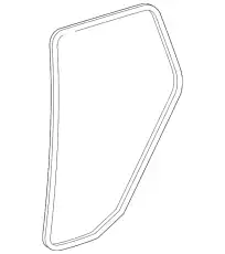 Уплотнитель двери MB 16669702518P54