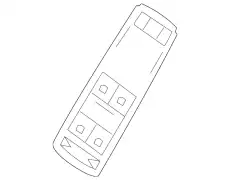 БЛОК ПЕРЕКЛЮЧАТЕЛЕЙ 172 905 68 00 9107 MB