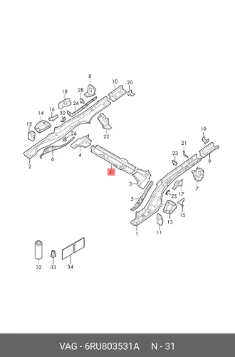 6RU803531A 9352 VAG