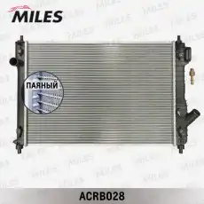 Радиатор системы охлаждения двигателя MILES ACRB028