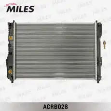 Радиатор системы охлаждения двигателя MILES ACRB028