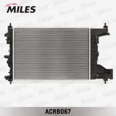 Радиатор системы охлаждения двигателя MILES ACRB067