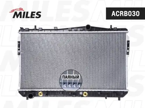 Радиатор системы охлаждения двигателя MILES ACRB030