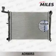 Радиатор системы охлаждения двигателя MILES ACRB053